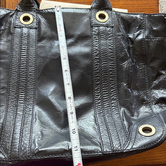 Sigrid Olsen Black Patent Leather Tote - Picture 8 of 11